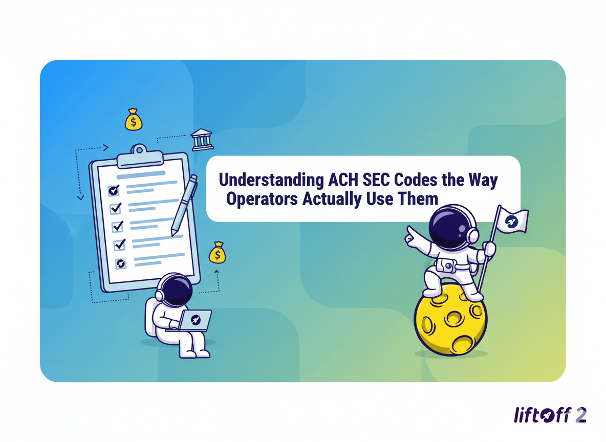 Sec Code Card Understanding ACH SEC Codes the Way Operators Actually Use Them