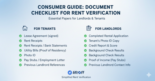 Document Checklist for Rent Verification