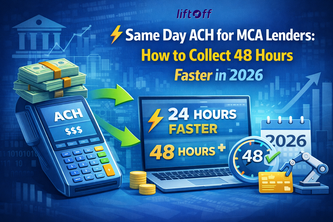 Same Day ACH for MCA Lenders
